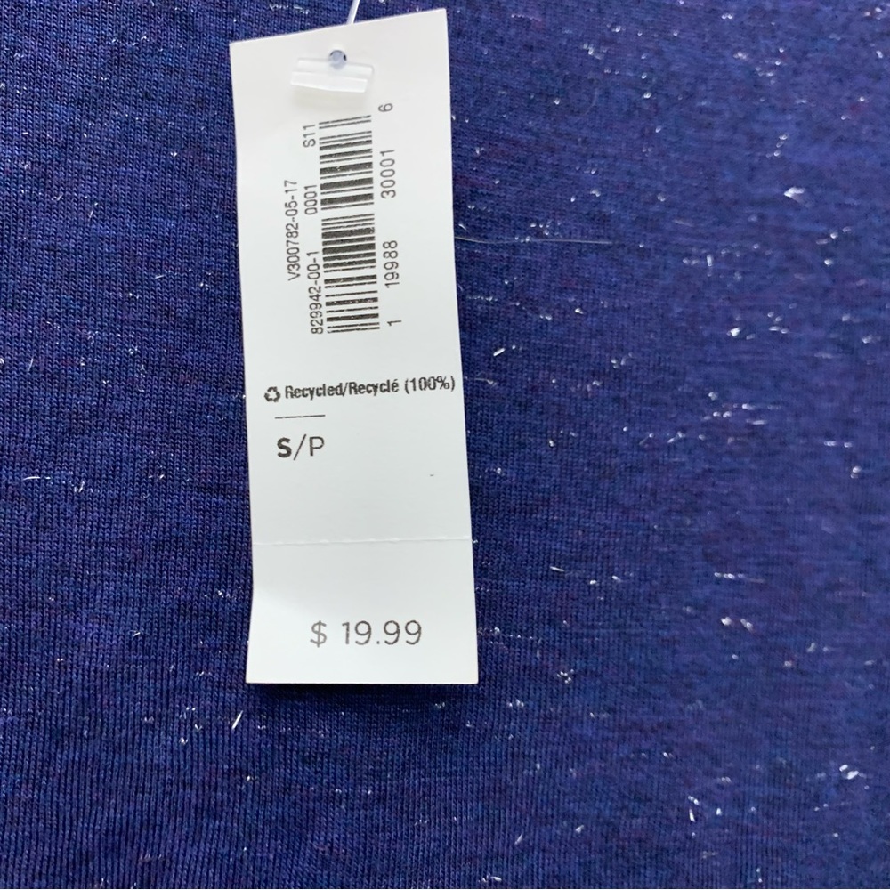 LUXE Metallic Sparkly Old Navy Top size Small - Picture 11 of 11